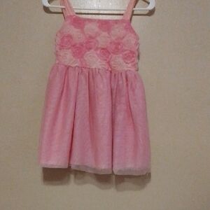 The Children's Place Pink Rosette Dress